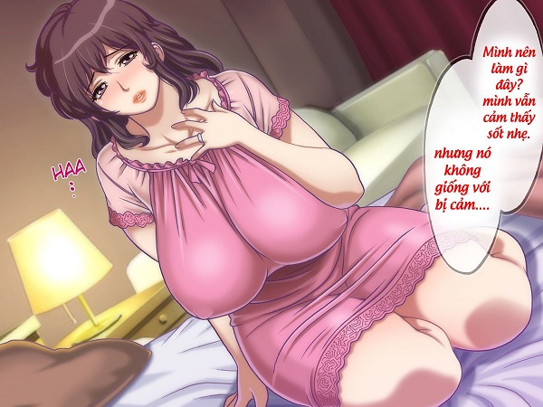 Truyện Hentai: Mẹ bị sốt cho con trai địt